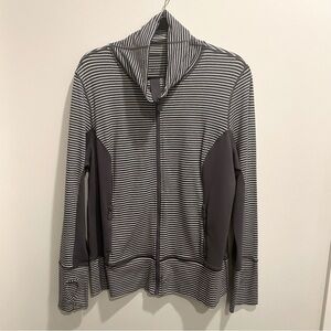 Striped Activewear Jacket - Size XL